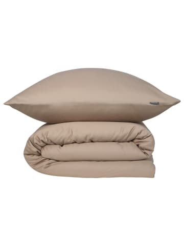 Schiesser Satin-Bettwäsche-Set "Ella" in Beige