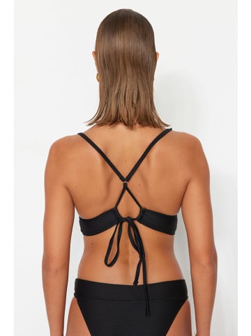 trendyol Biustonosz bikini w kolorze czarnym
