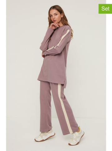 trendyol 2-delige trainingspak zwart