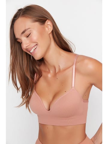 trendyol Beugelloze beha beige