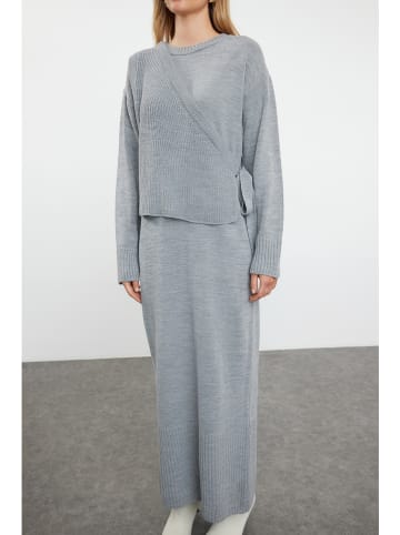 trendyol 2-częściowy zestaw w kolorze szarym