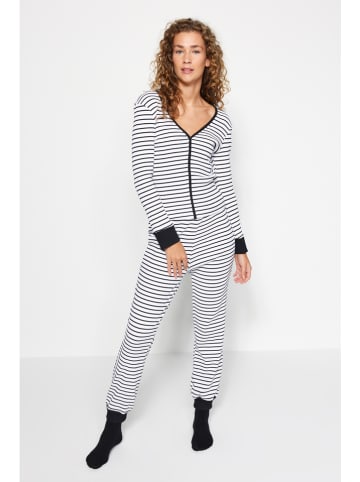trendyol Pyjama wit/zwart