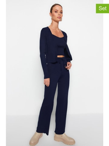 trendyol 3tlg. Outfit in Dunkelblau
