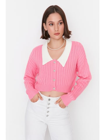 trendyol Cardigan in Rosa