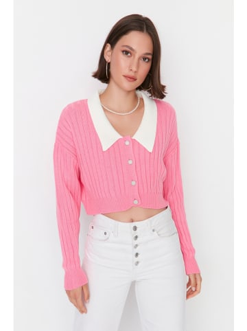 trendyol Cardigan in Rosa