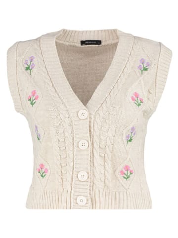 trendyol Strickweste in Creme