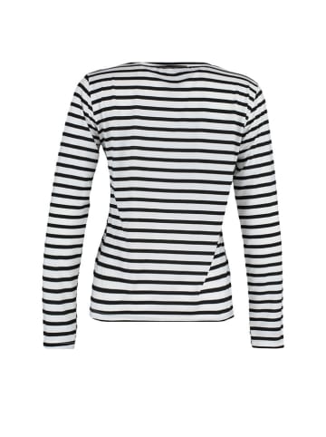 trendyol Longsleeve in Weiß/ Schwarz