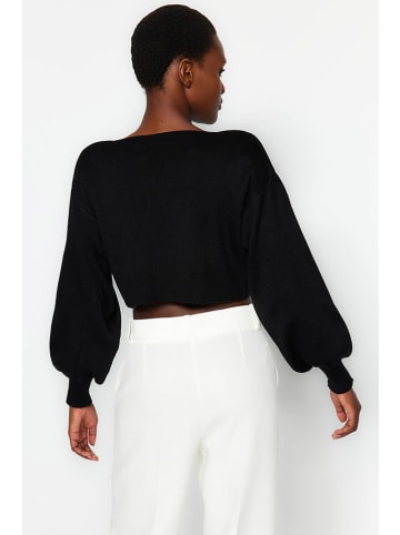 trendyol Cardigan in Schwarz