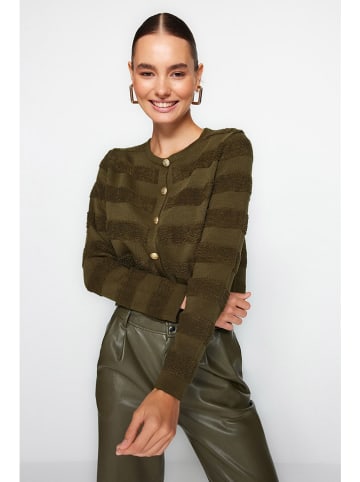 trendyol Kardigan w kolorze khaki