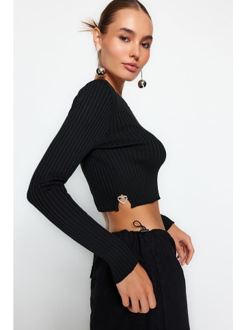 trendyol Longsleeve in Schwarz
