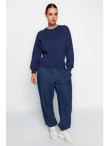 trendyol Sweatshirt in Dunkelblau