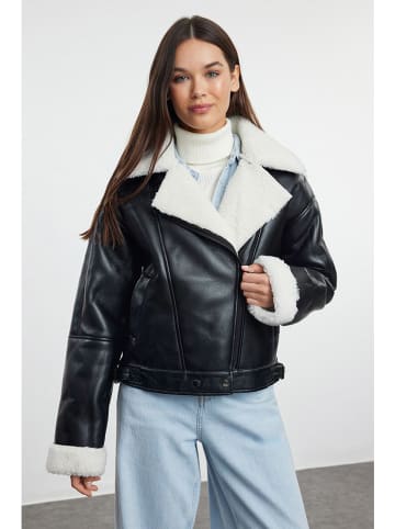 trendyol Winterjas zwart