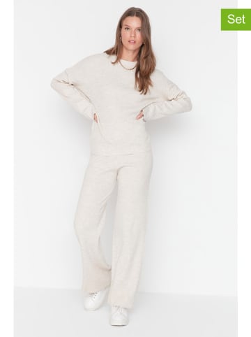 trendyol 2tlg. Outfit in Hellgrau