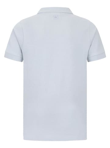 Retour Koszulka polo "Abram" w kolorze szarym