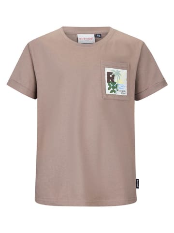 Retour Shirt "Zeb" lichtbruin