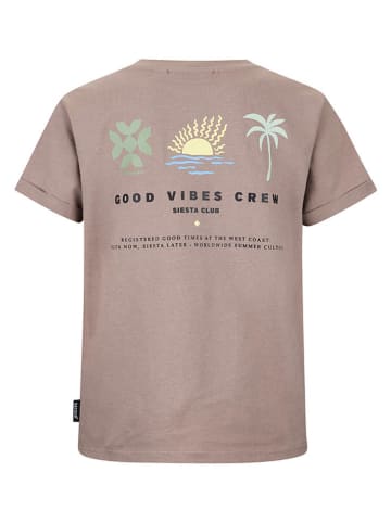 Retour Shirt "Zeb" lichtbruin