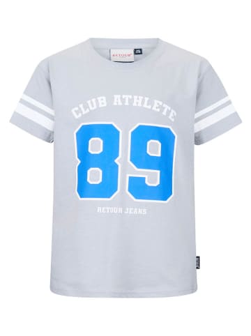 Retour Shirt "Gidion" grijs