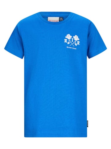 Retour Shirt "Elwin" blauw