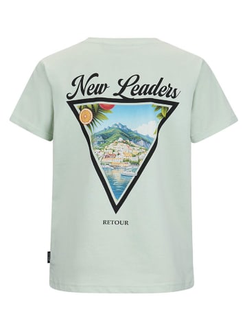 Retour Koszulka "Geerten" w kolorze zielonym