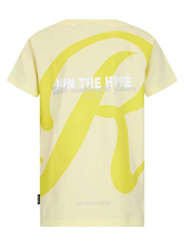 Retour Shirt "Leandro" in Gelb