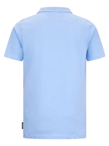 Retour Poloshirt "Anton" lichtblauw