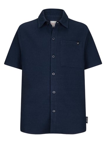 Retour Blouse "Reinout" donkerblauw