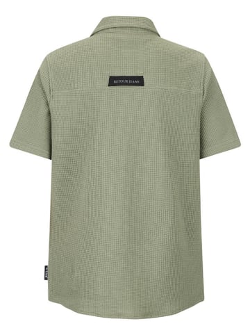 Retour Blouse "Reinout" groen