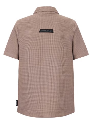 Retour Blouse "Reinout" lichtbruin