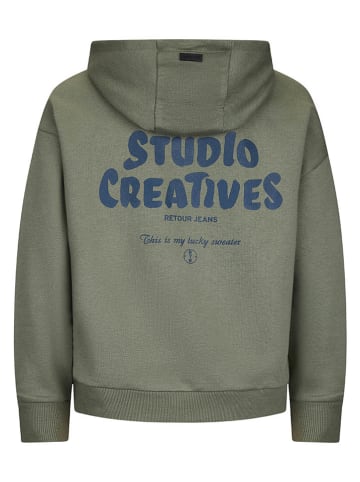 Retour Hoodie "Charlie" in Khaki