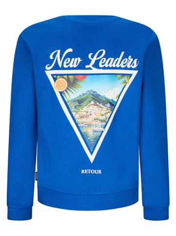 Retour Sweatshirt "Manny" in Blau