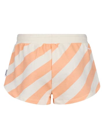 Retour Sweatshorts "Rouen" in Creme/ Orange