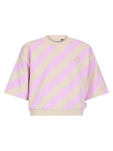 Retour Shirt "Nimes" paars/beige