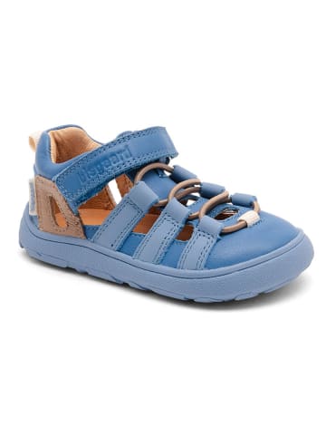 bisgaard Leren barefootschoenen "Fiona" blauw