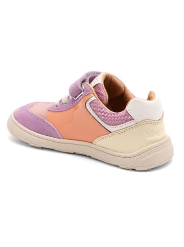 bisgaard Leren barefootschoenen "Yuki" paars/oranje