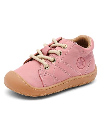 bisgaard Leren loopleerschoenen "Hale l" lichtroze