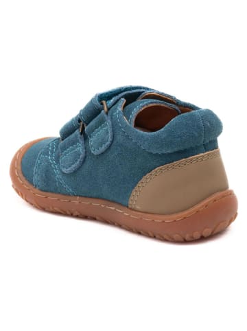bisgaard Leder-Barfußschuhe "Hale" in Blau