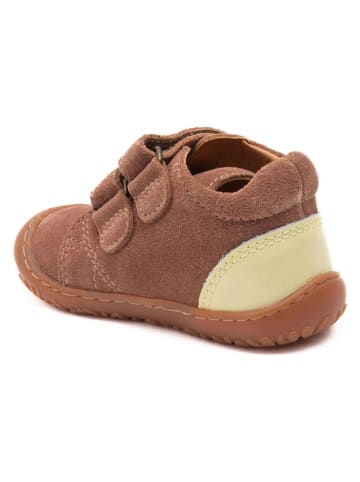 bisgaard Leder-Barfußschuhe "Hale" in Hellbraun