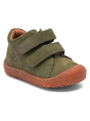 bisgaard Skórzane buty "Hale" w kolorze zielonym do chodzenia na boso