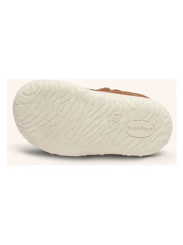 bisgaard Leren enkelsandalen "Hana" lichtbruin