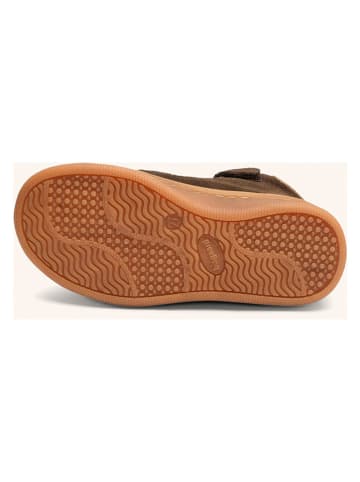 bisgaard Leren sneakers "Helma" bruin