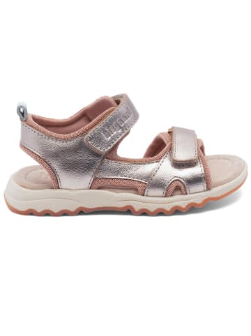 bisgaard Sandalen in Silber/ Rosa