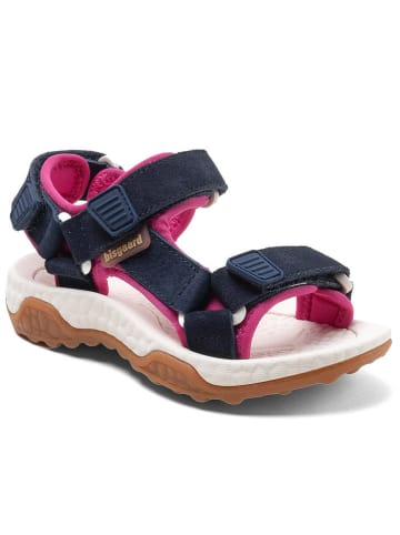 bisgaard Sandalen in Dunkelblau/ Pink