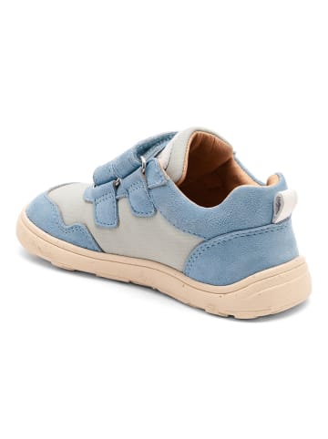bisgaard Skórzane buty "Kylie" w kolorze błękitnym do chodzenia na boso
