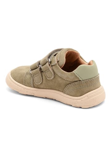 bisgaard Leren barefootschoenen "Luna" kaki