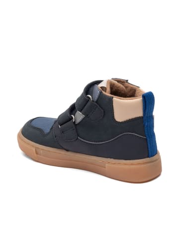 bisgaard Skórzane sneakersy "Roy" w kolorze granatowym