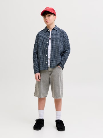 JACK & JONES Junior Szorty dżinsowe "Alex" w kolorze szarym
