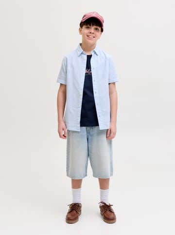 JACK & JONES Junior Jeans-Shorts "Ron" in Hellblau