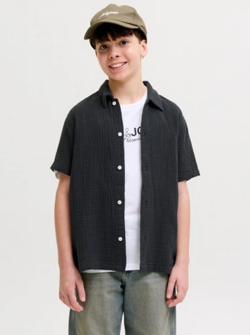 JACK & JONES Junior Hemd "Nantucket" in Schwarz
