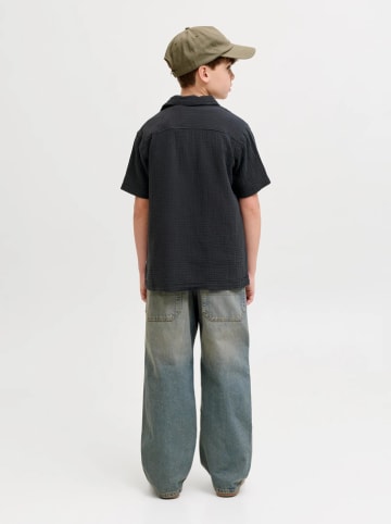 JACK & JONES Junior Koszula "Nantucket" w kolorze czarnym