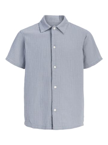 JACK & JONES Junior Hemd "Nantucket" in Grau